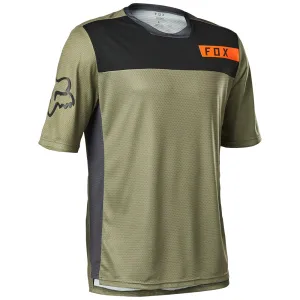 Fox Defend Ss Jersey Moth - Bark
