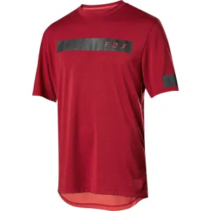 Fox Ranger Dri-Release Ss Bar Jersey [Cardinal]