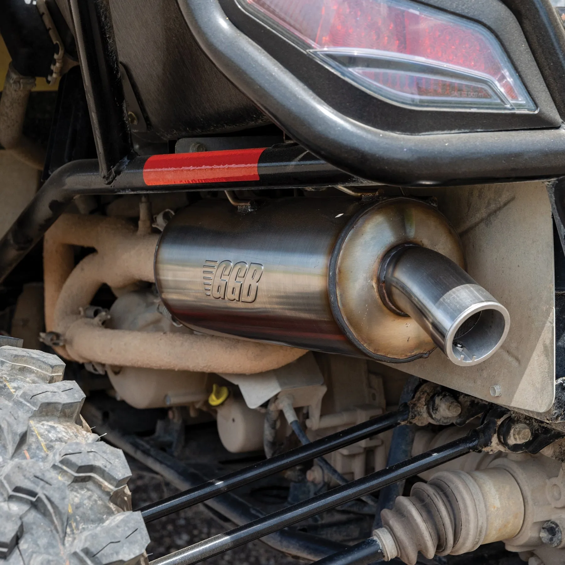 GGB Stainless Steel Muffler | 2015-2019 Artic Cat Wildcat X 1000