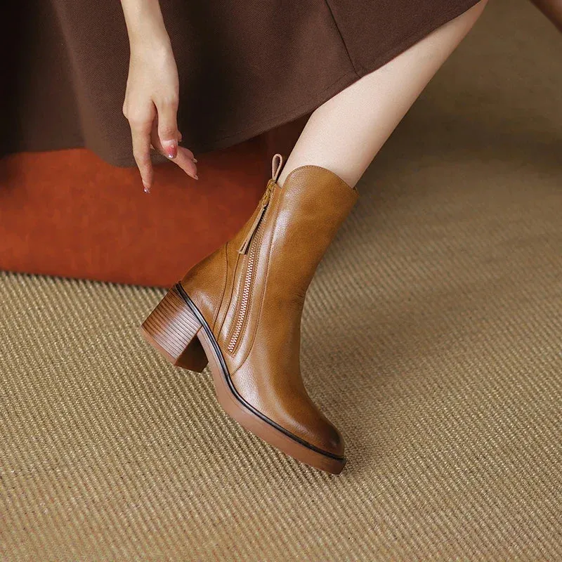 Grace - elegant comfortable women's ankle boots