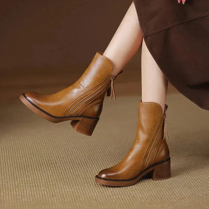 Grace - elegant comfortable women's ankle boots
