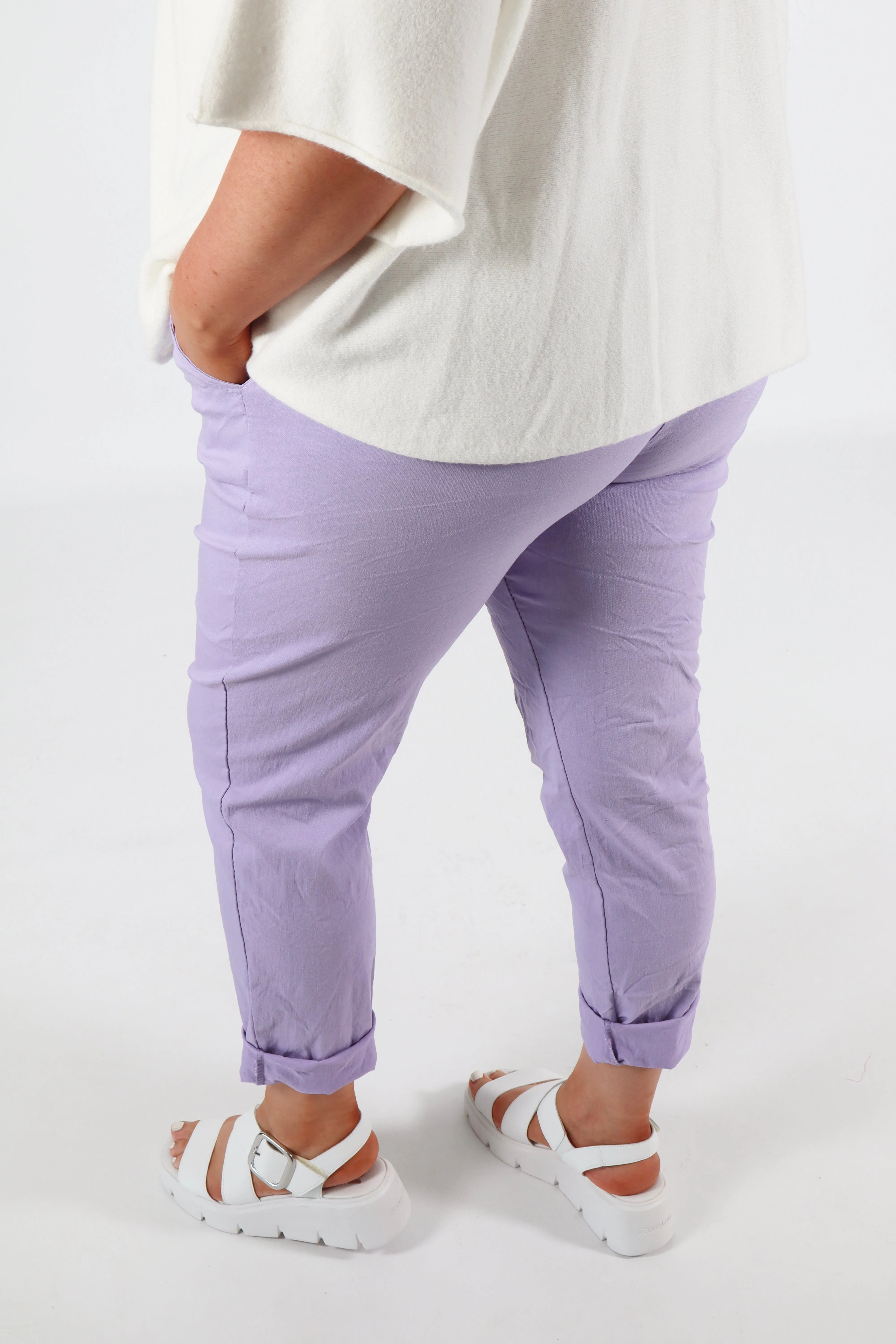 Grace Jogger in Lilac