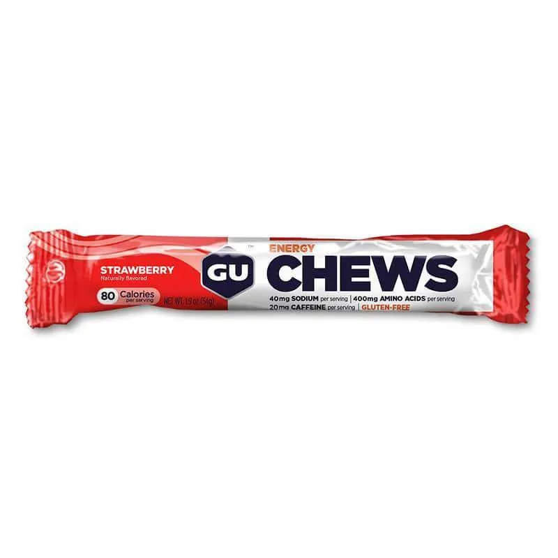 GU Energy Chews, Strawberry
