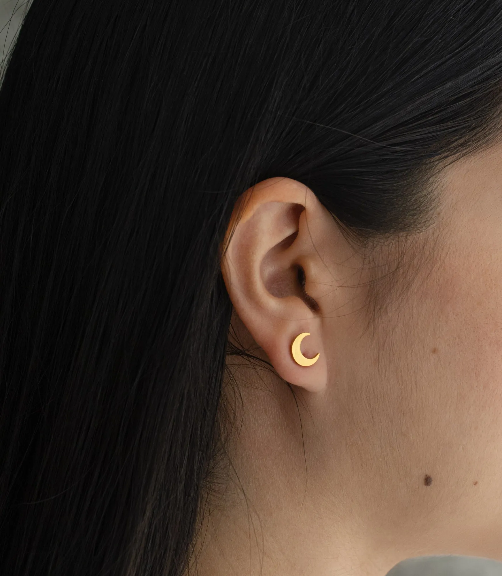 Half-Moon Studs