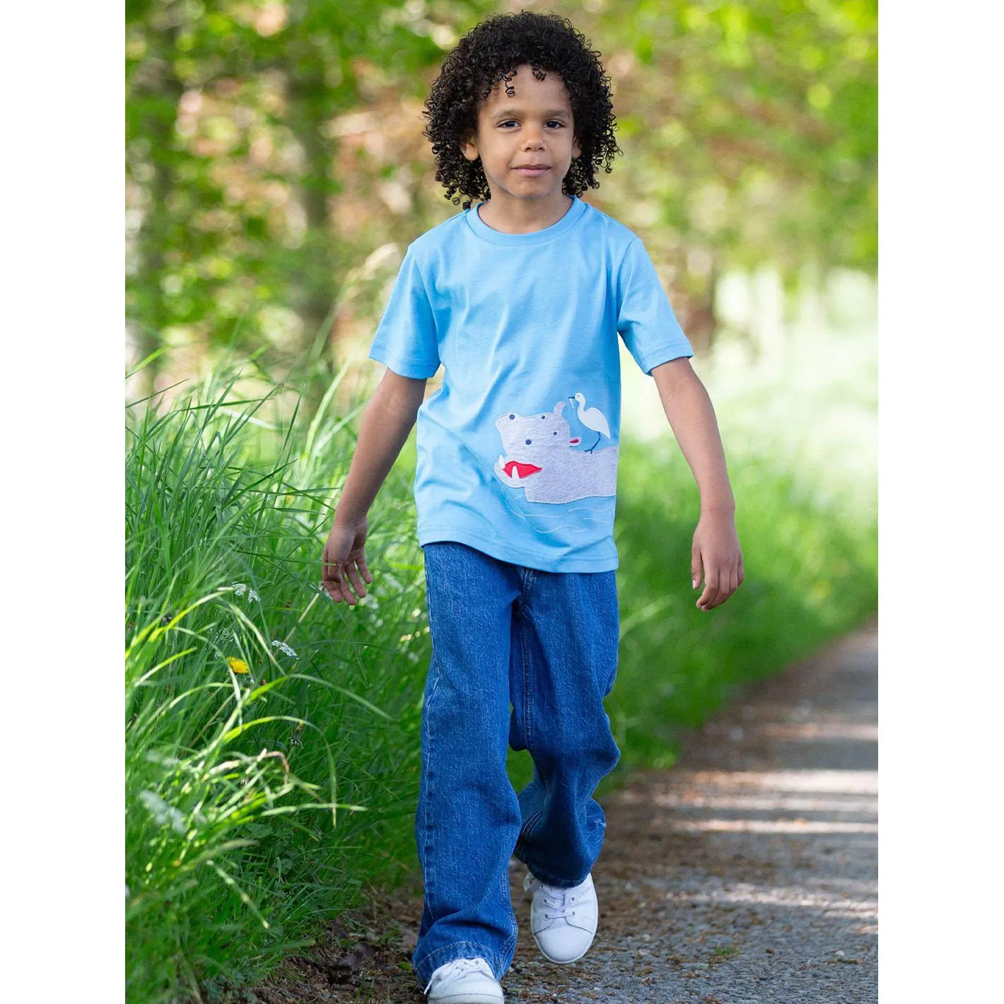 Happy Hippo Short Sleeve Shirt