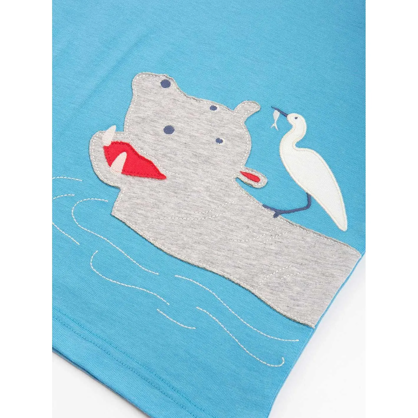 Happy Hippo Short Sleeve Shirt