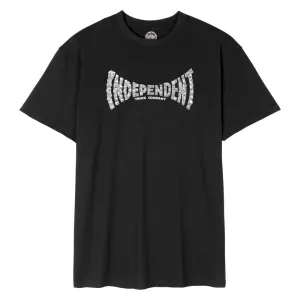 Independent T-Shirt Skull Span - Black