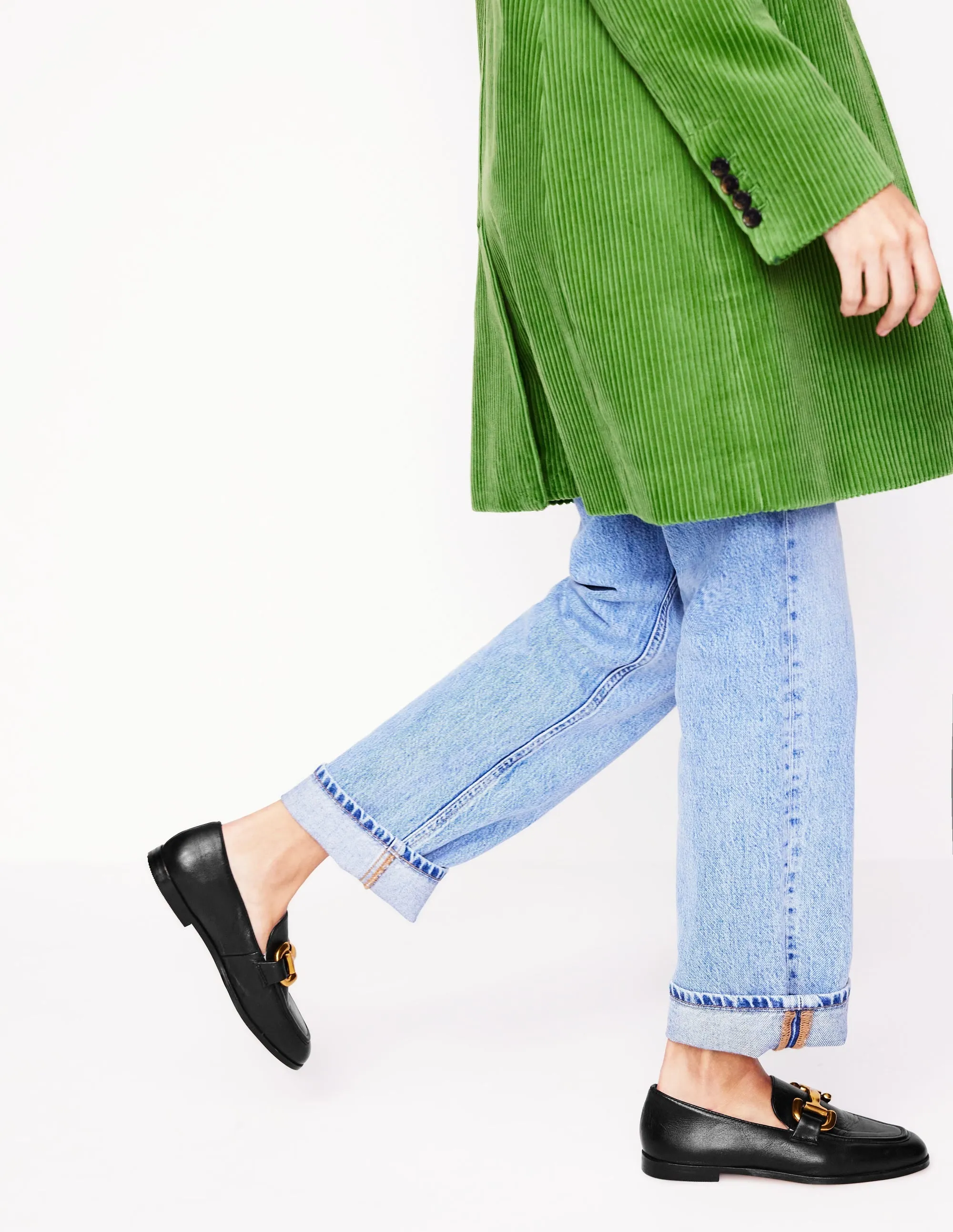 Iris Loafer mit Trensendetail-Schwarz