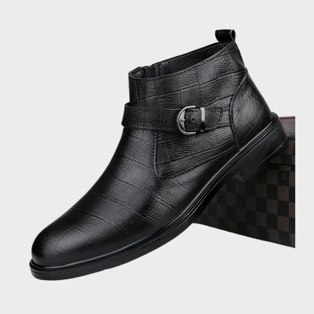 Jameson Men's Leather Ranger Boots