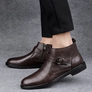 Jameson Men's Leather Ranger Boots