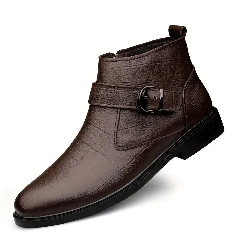 Jameson Men's Leather Ranger Boots