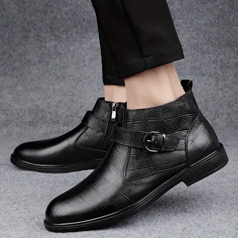 Jameson Men's Leather Ranger Boots
