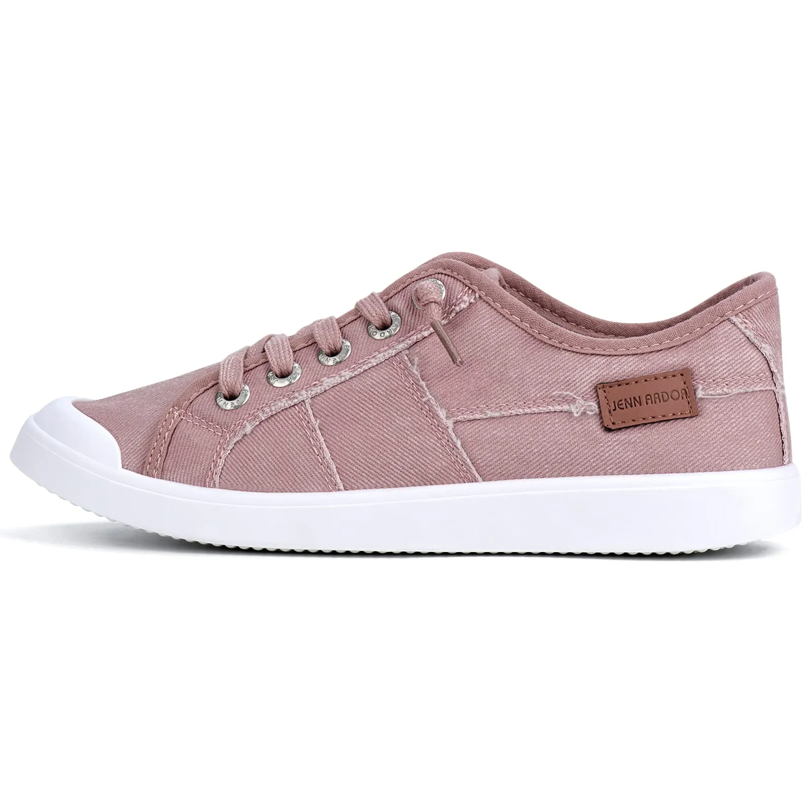 JENN ARDOR Women's Fixed Lace-Up Sneakers