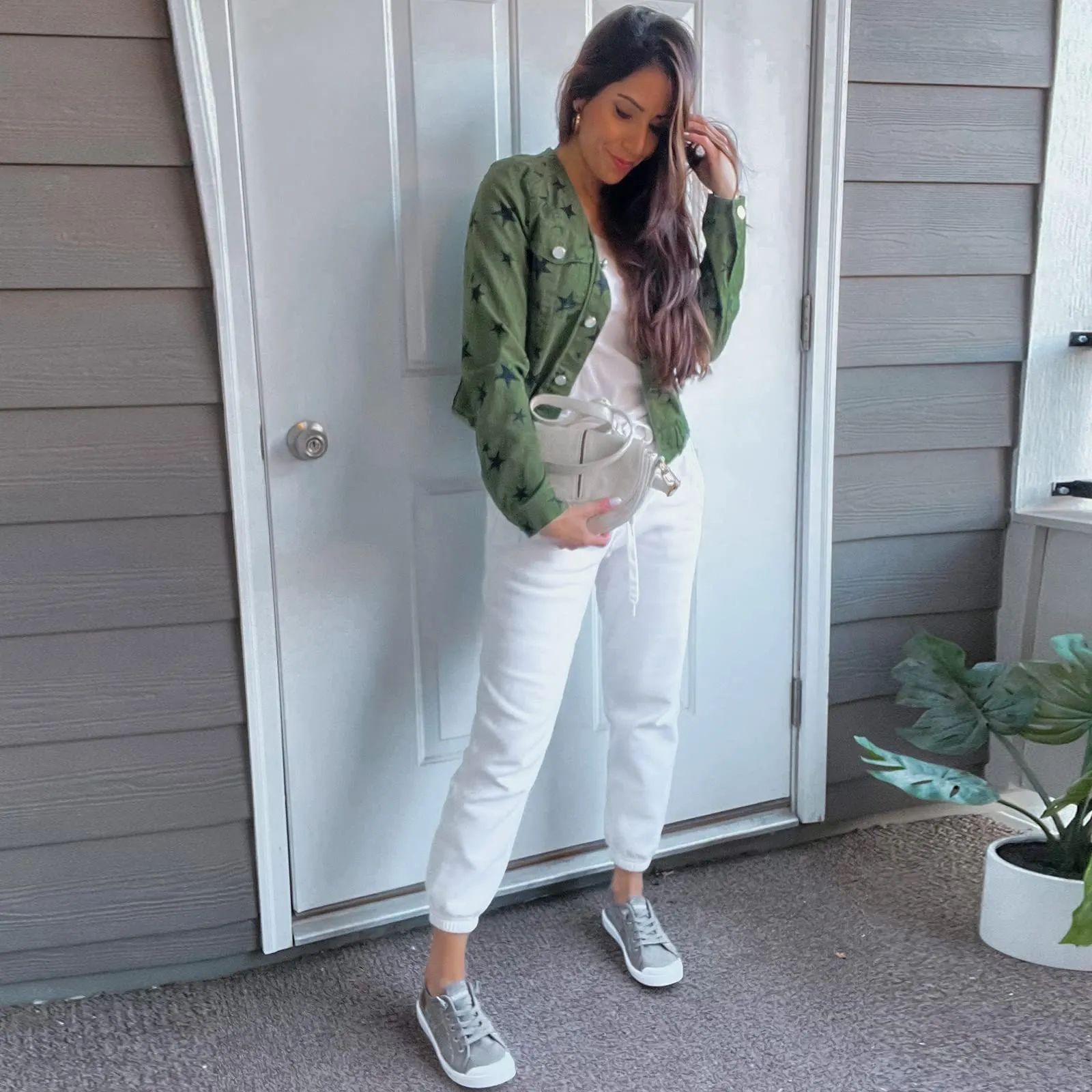 JENN ARDOR Women's Fixed Lace-Up Sneakers