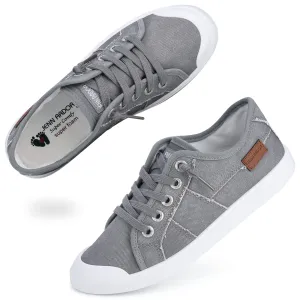 JENN ARDOR Women's Fixed Lace-Up Sneakers