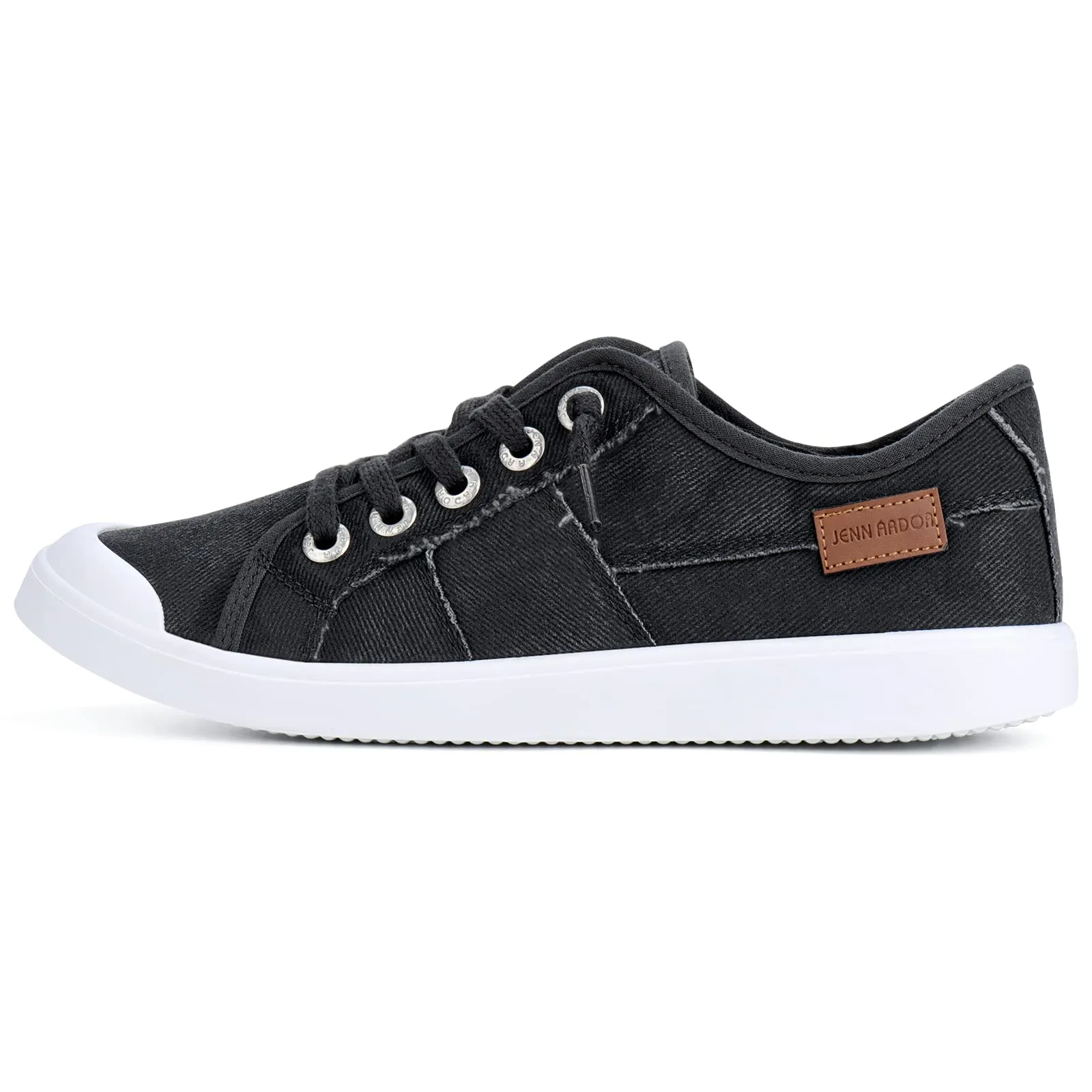 JENN ARDOR Women's Fixed Lace-Up Sneakers