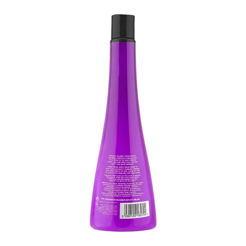 Keratin Classic Conditioner, For Smooth, Straight, Sleek Hair, 400ml