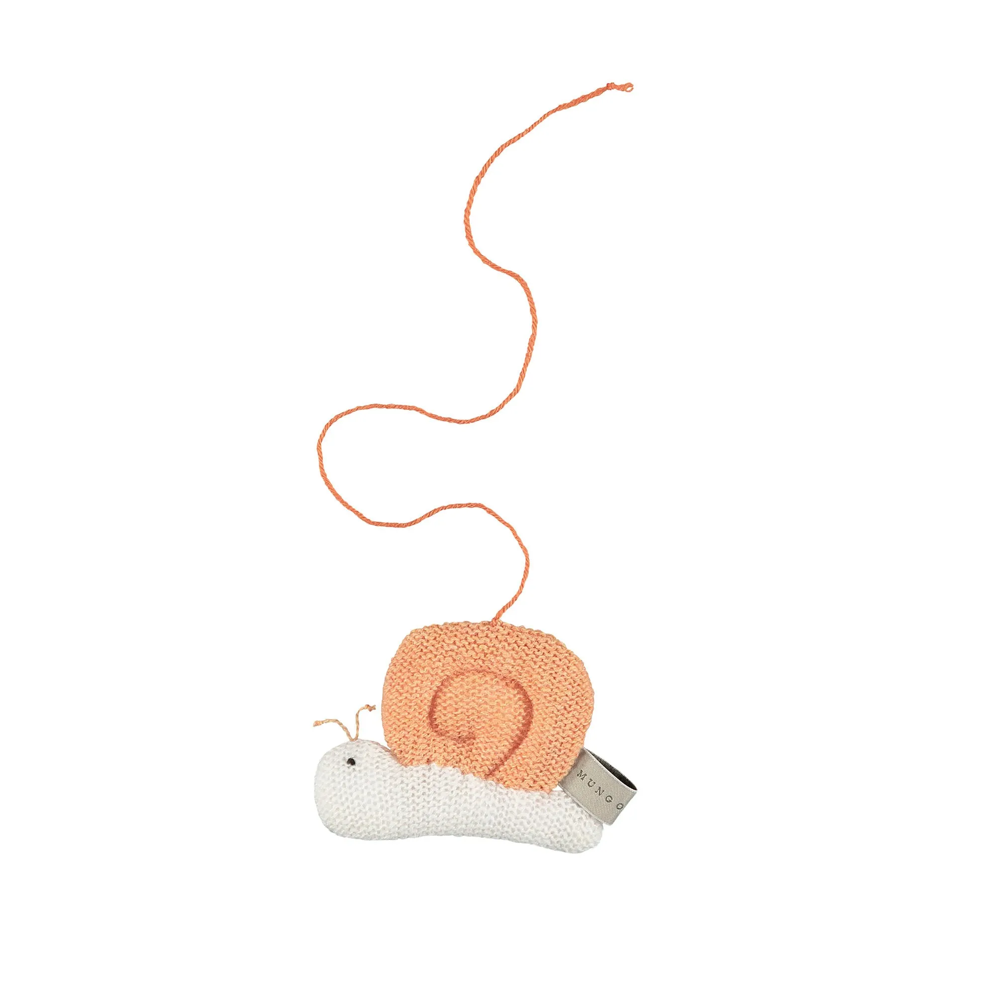 Knitted Snail Cat Toy