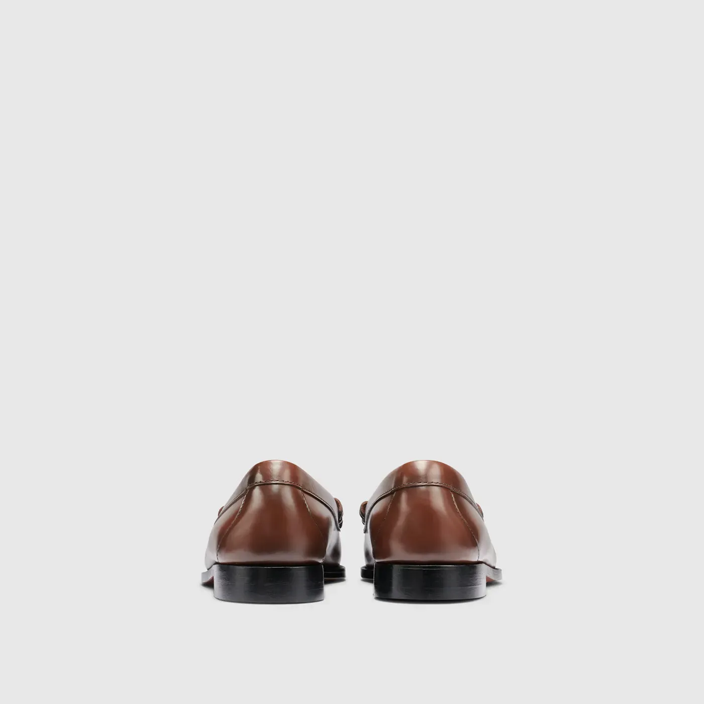 Larson Weejuns Loafer in Whiskey/White