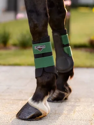 LeMieux Hunter Green Grafter Brushing Boots - X Large