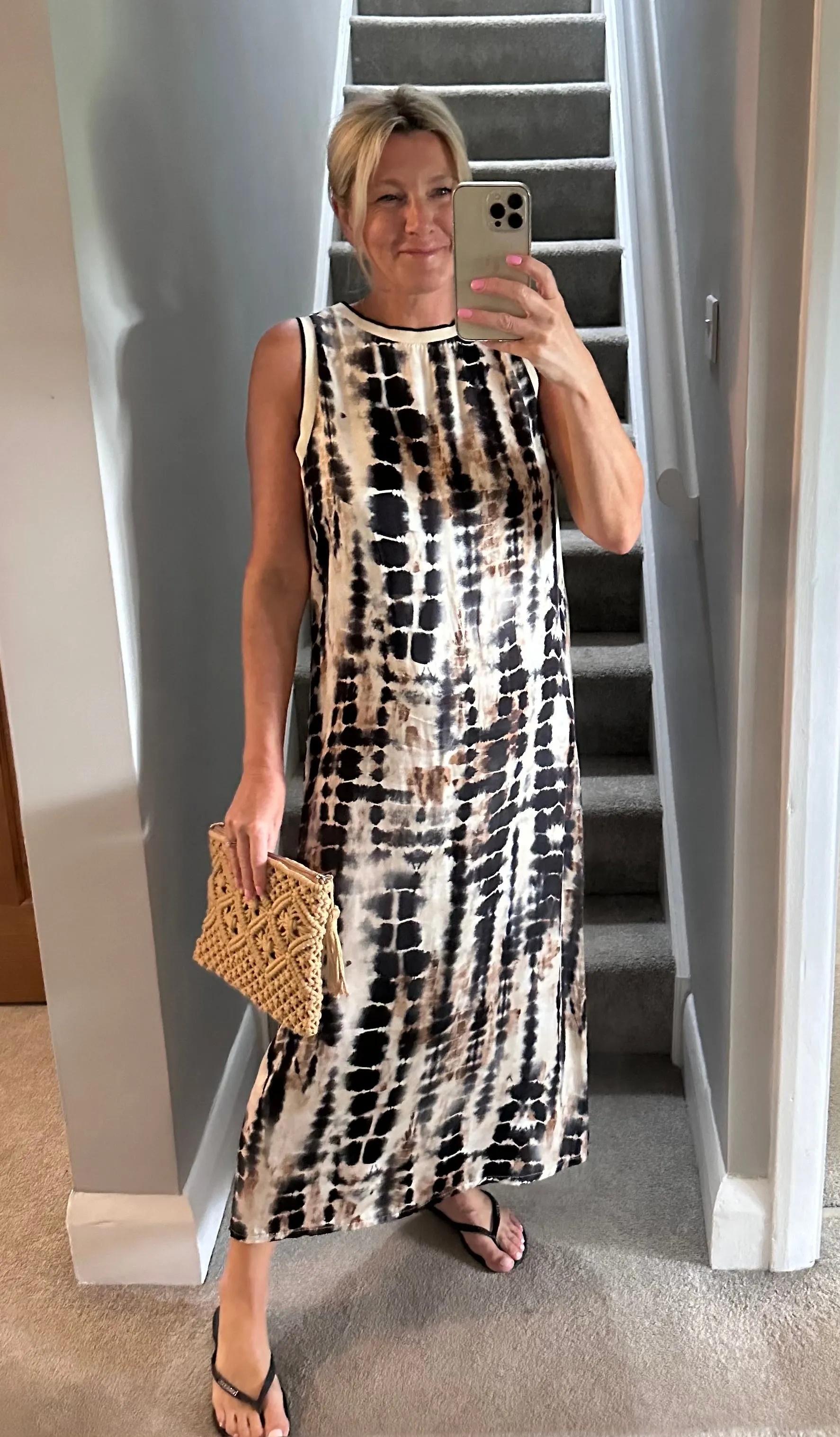 Leopard Print Shift Dress