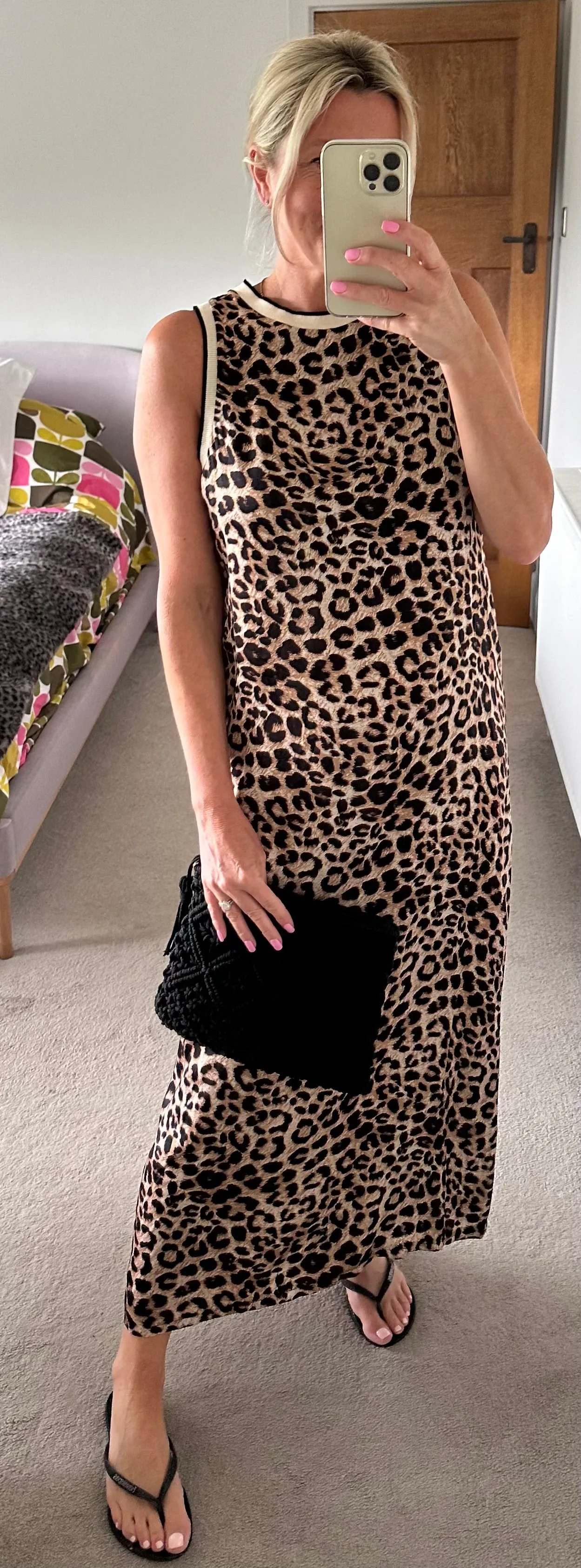 Leopard Print Shift Dress