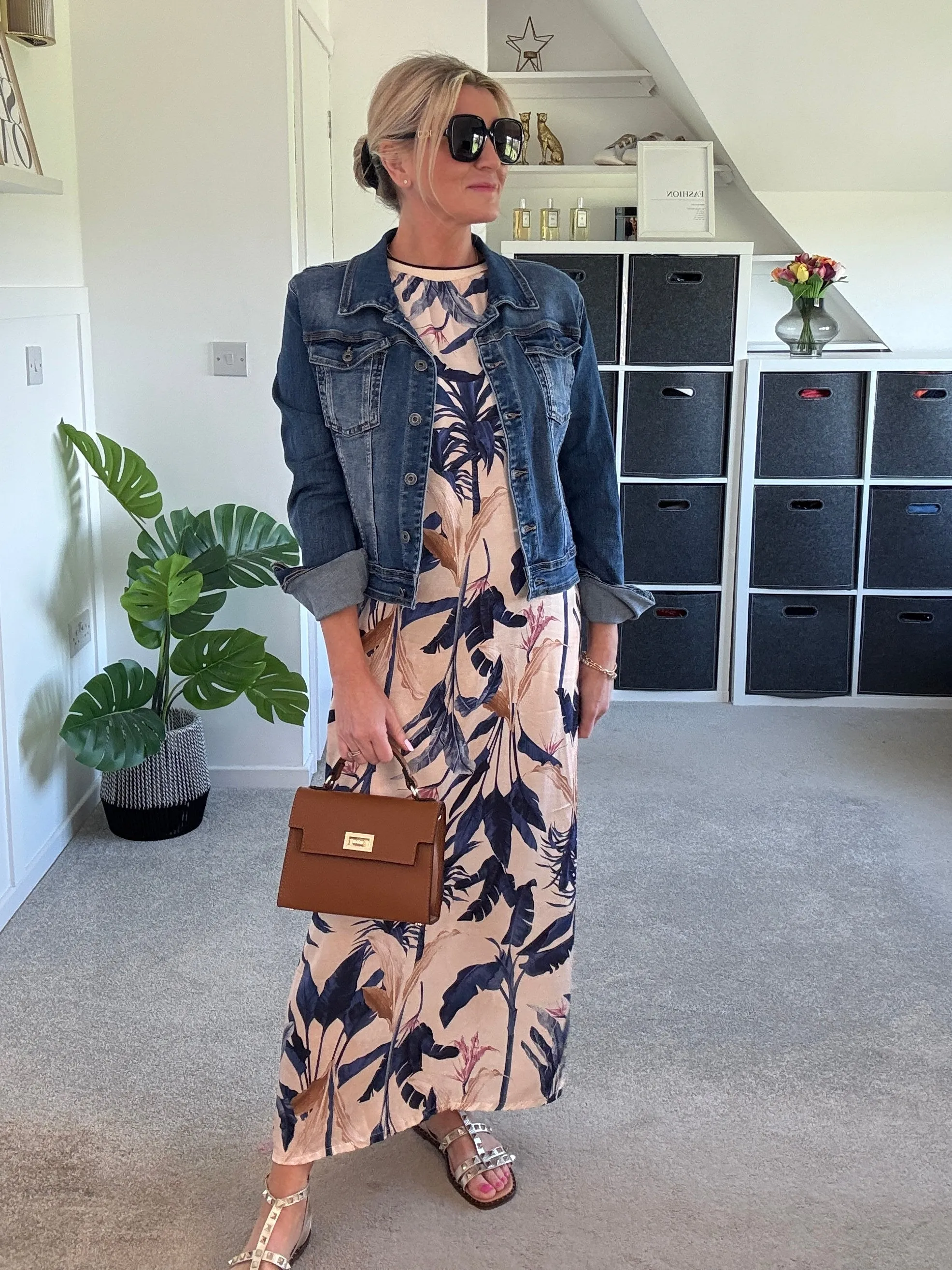 Leopard Print Shift Dress