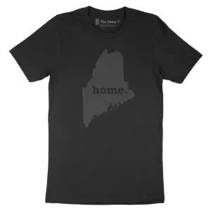 Maine Home Black on Black