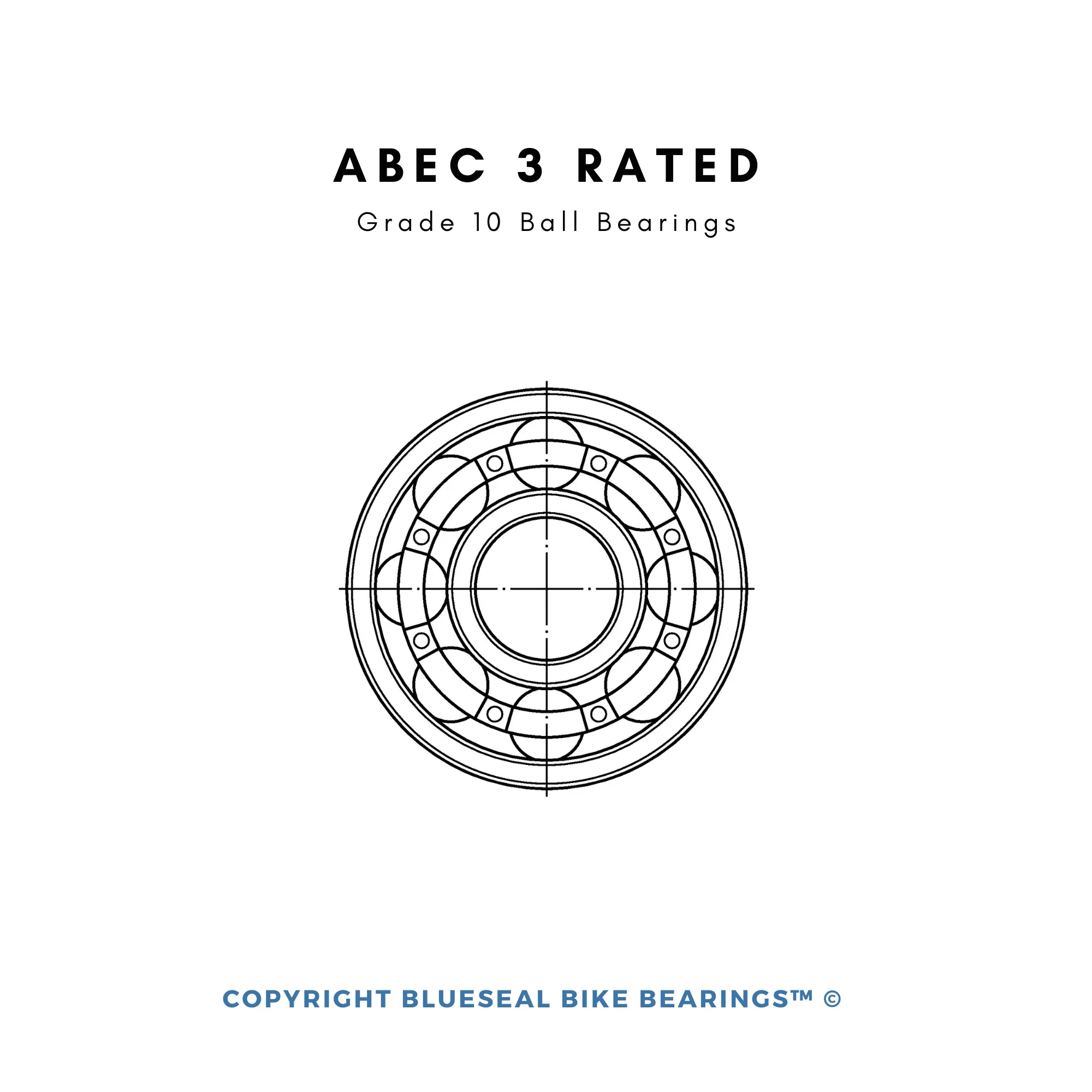 Marin Rift Zone ALU Headset Bearing Kit | Blueseal Bike Bearings™