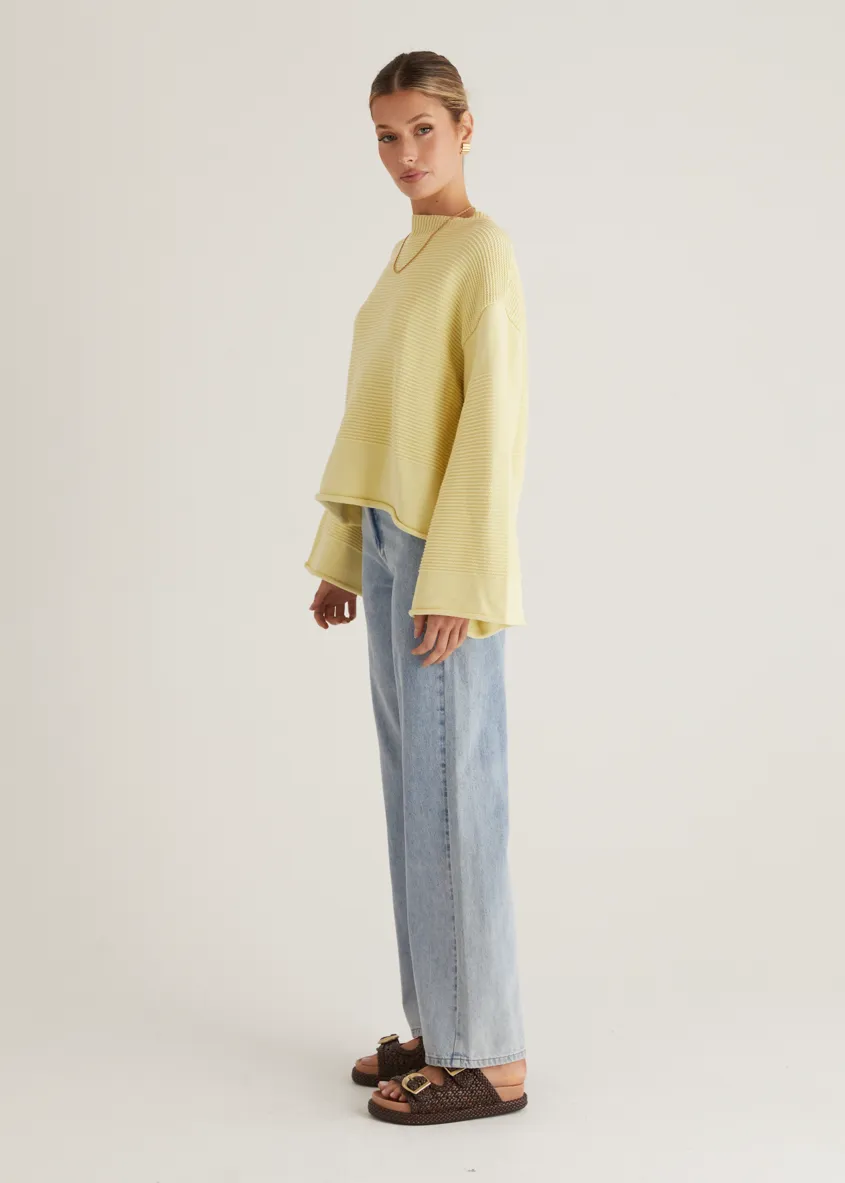 Marsielle Sweater - Lemon
