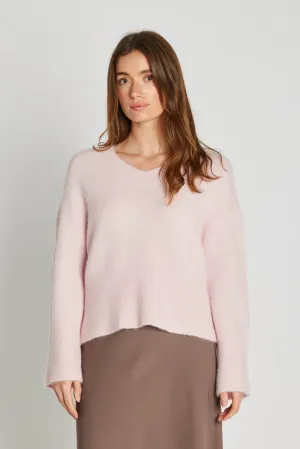 Meri Prio striktrøje - Strawberry cream