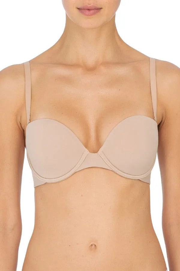 Natori: Minimal Strapless Contour Bra - Cafe