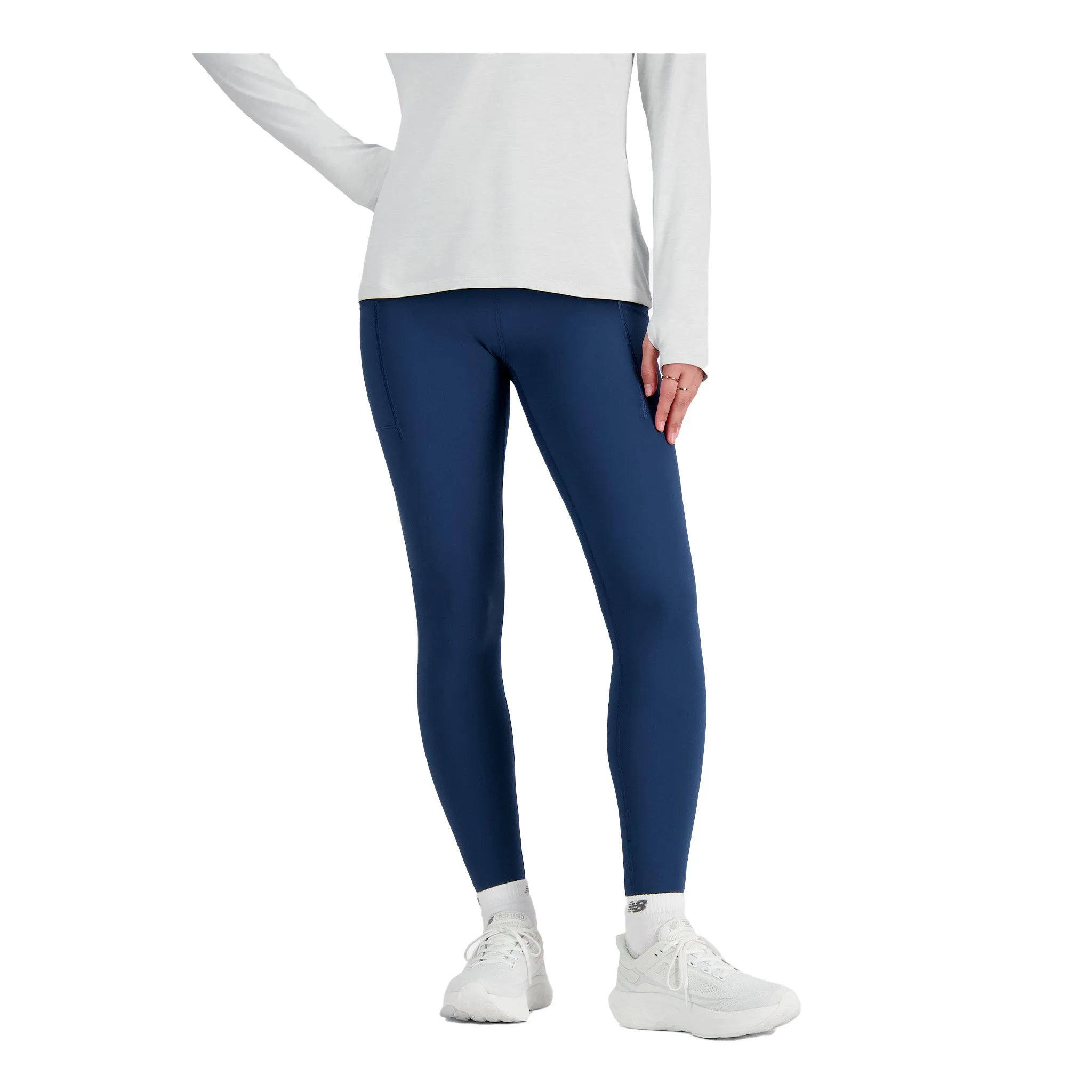 NEW BALANCE LEGGING À TAILLE HAUTE SLEEK POCKET 27 POUCES - FEMME