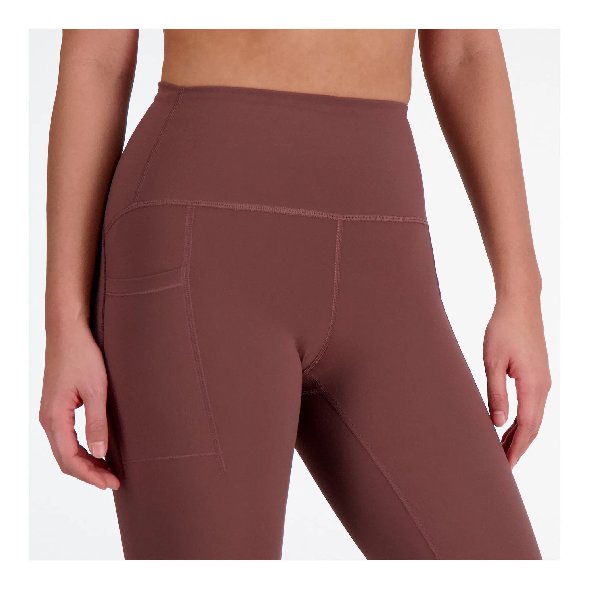 NEW BALANCE LEGGING À TAILLE HAUTE SLEEK POCKET 27 POUCES - FEMME