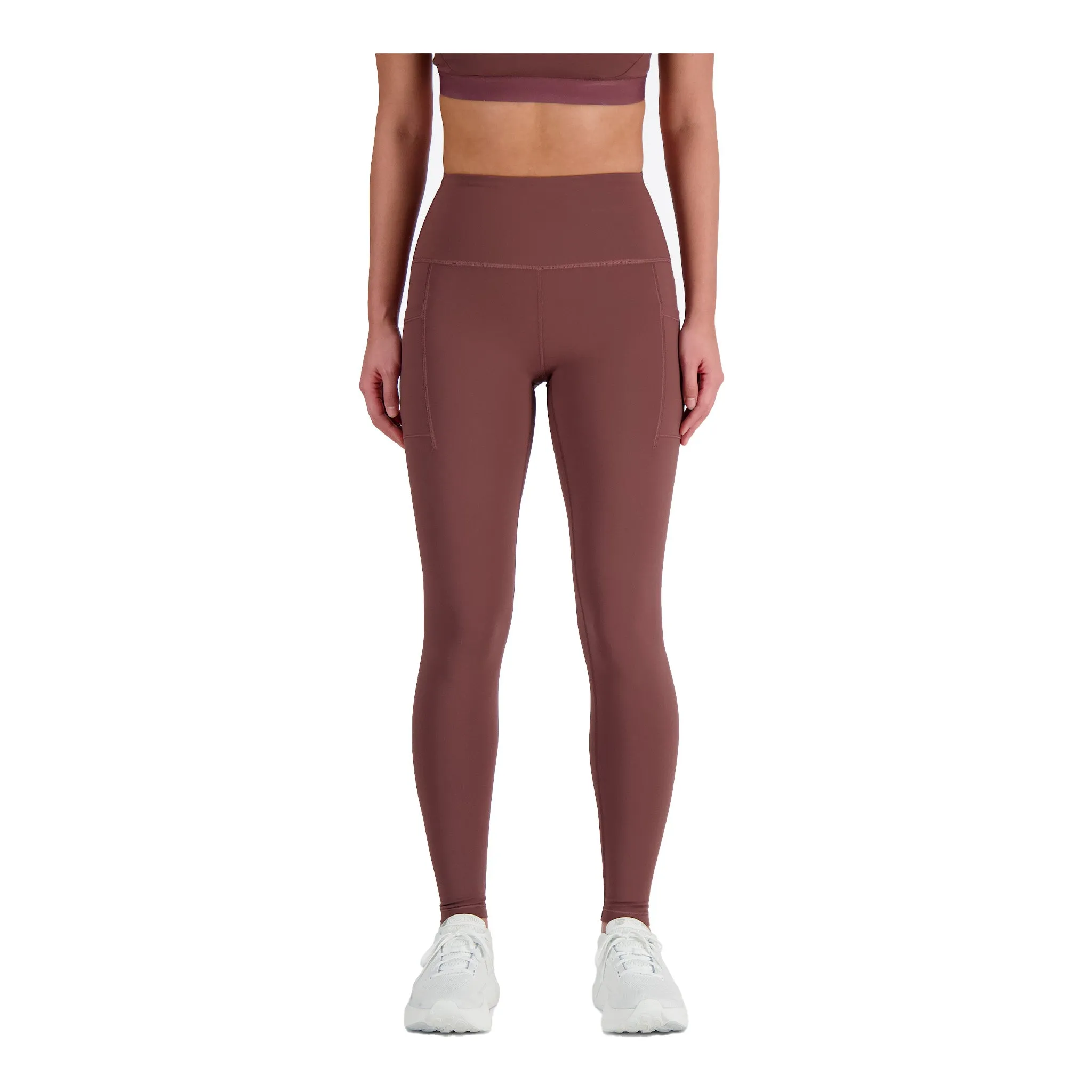 NEW BALANCE LEGGING À TAILLE HAUTE SLEEK POCKET 27 POUCES - FEMME