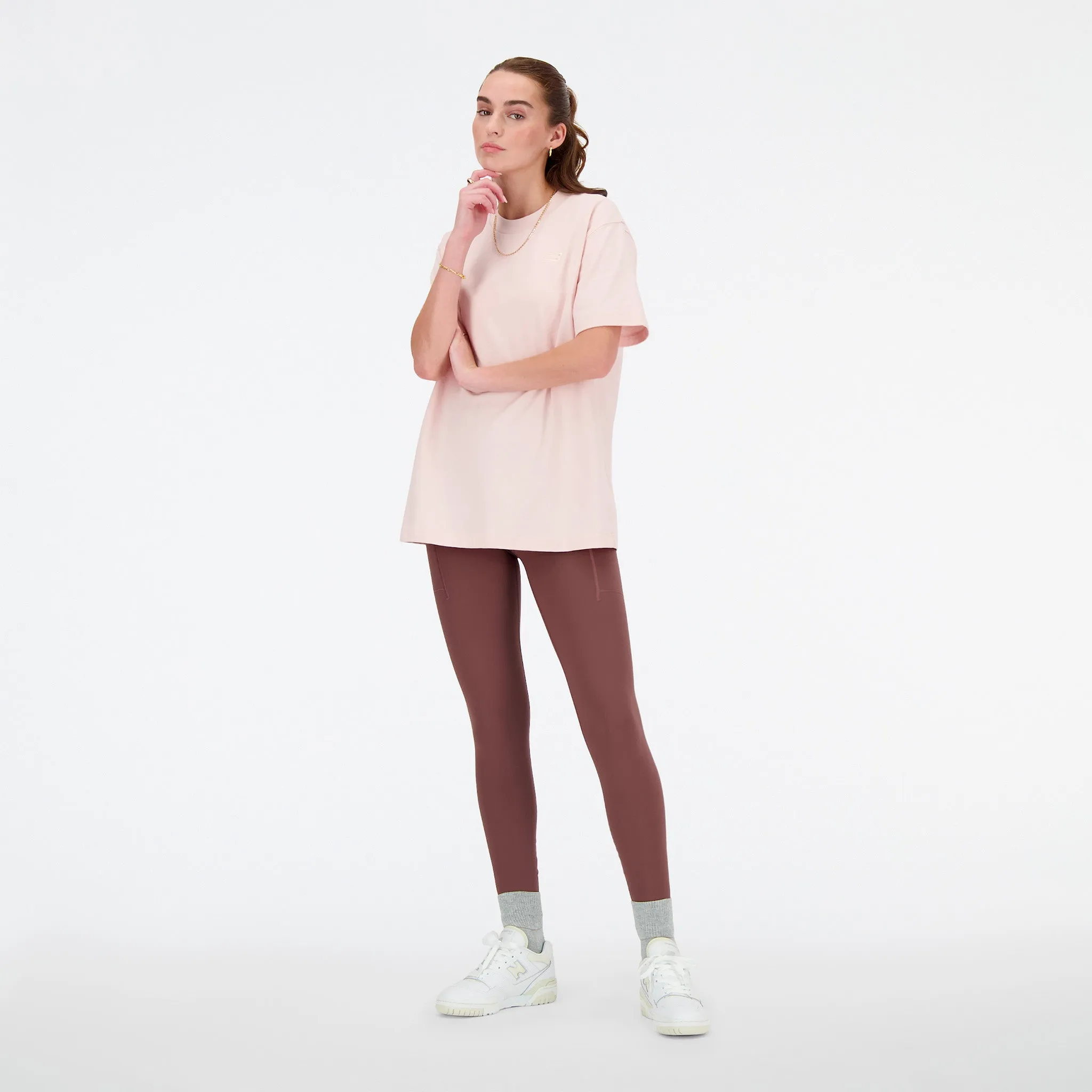 NEW BALANCE LEGGING À TAILLE HAUTE SLEEK POCKET 27 POUCES - FEMME