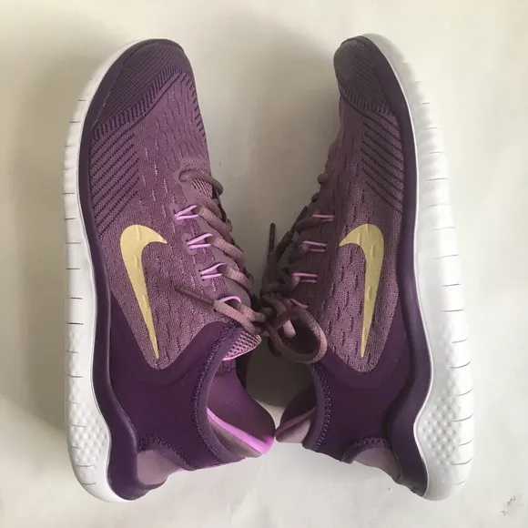 NEW Nike Free RN 2018 (GS) Violet Dust 7Y