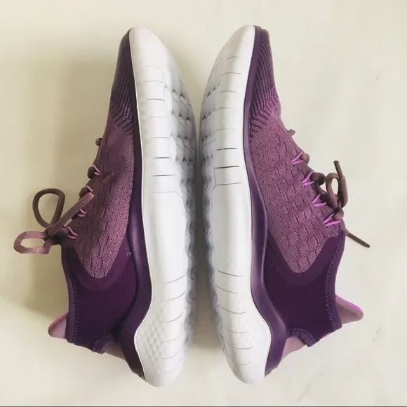 NEW Nike Free RN 2018 (GS) Violet Dust 7Y