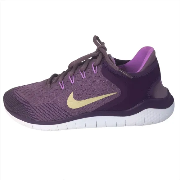 NEW Nike Free RN 2018 (GS) Violet Dust 7Y