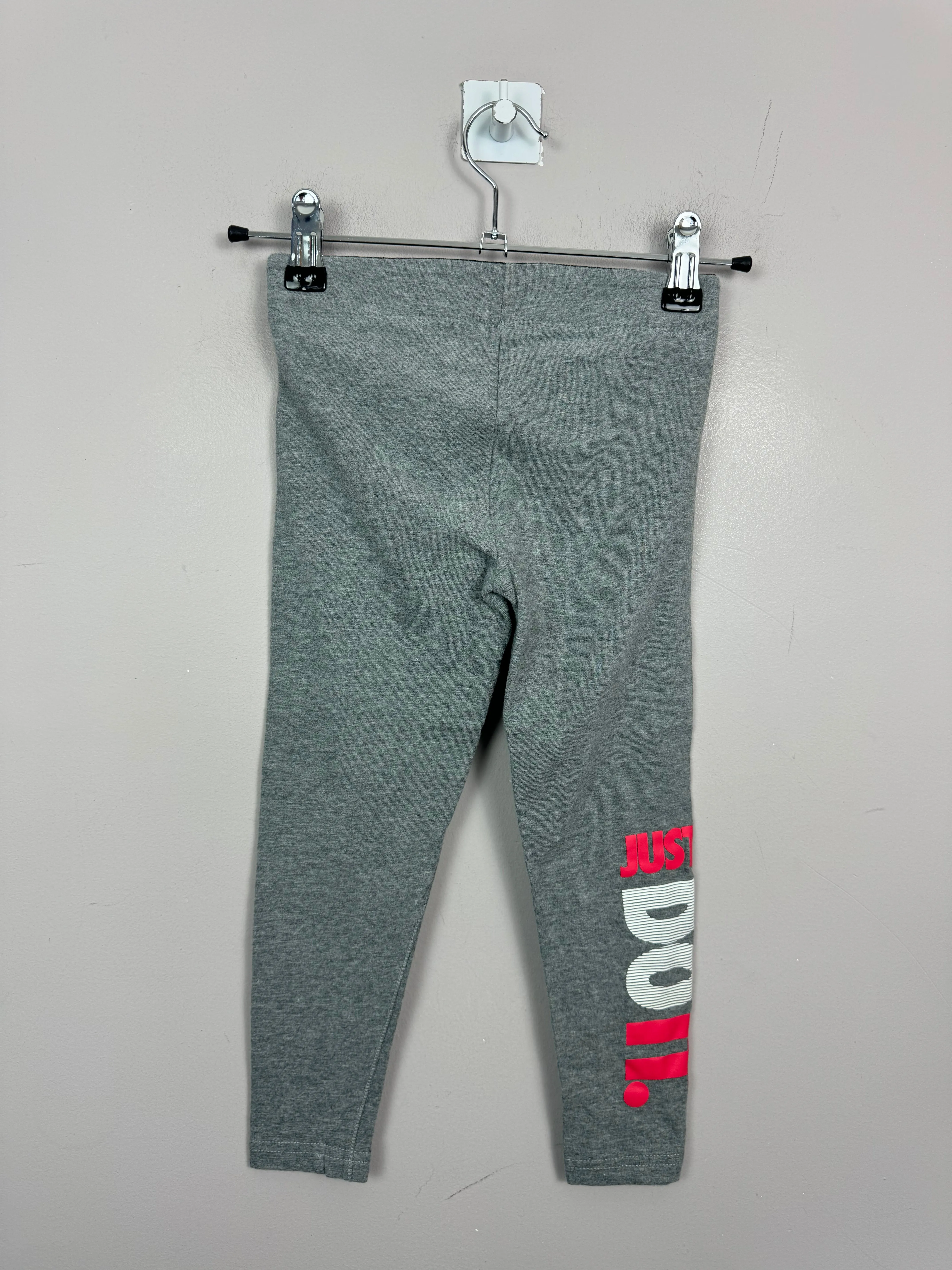 Nike grey leggings 4-5y