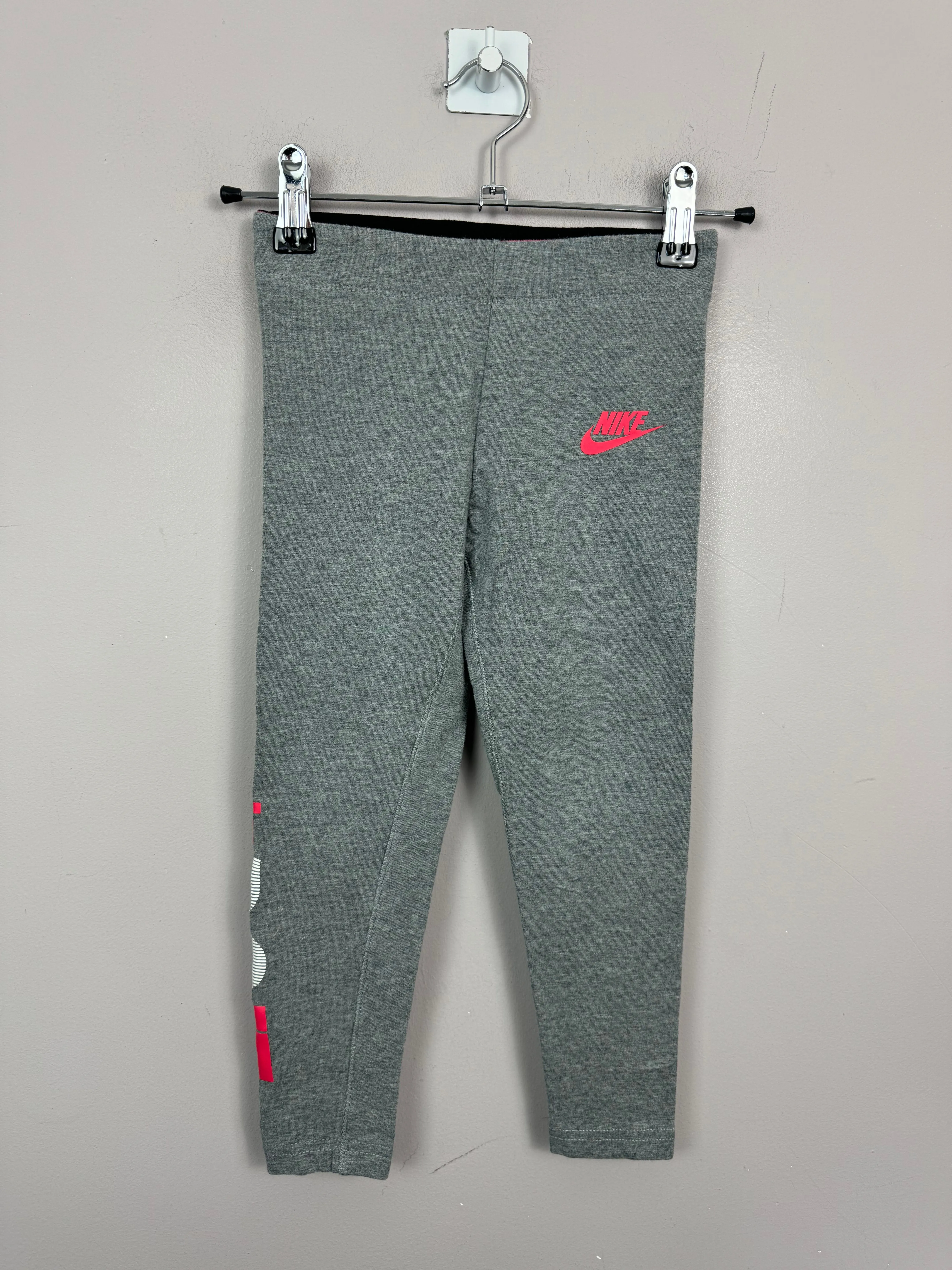 Nike grey leggings 4-5y