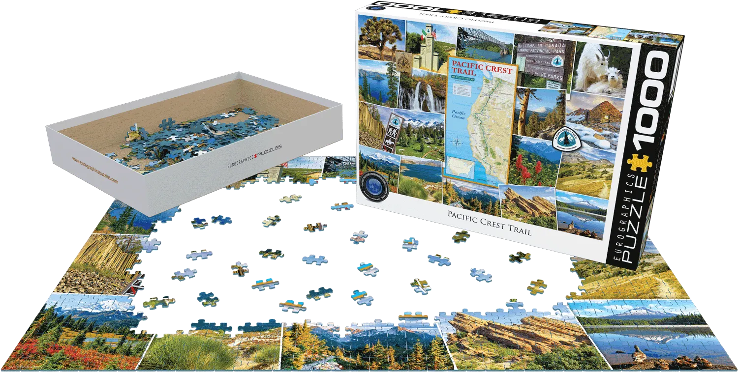 Pacific Crest Trail - 1000pc