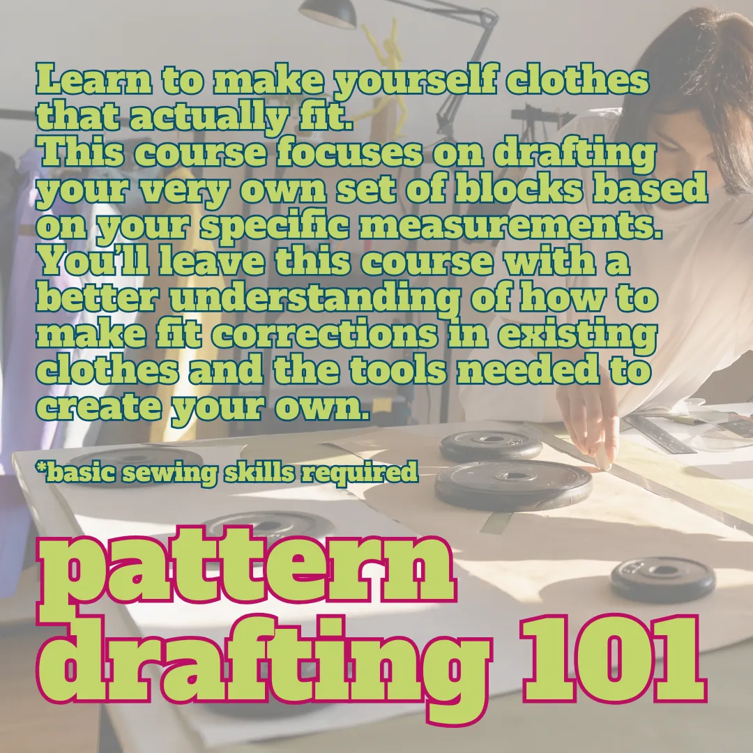 Pattern drafting 101