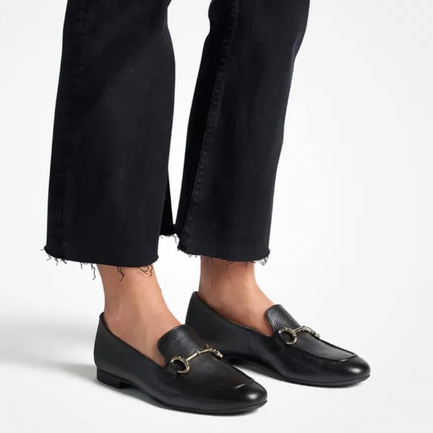Paul Green 2596 Supersoft Loafer-BLACK