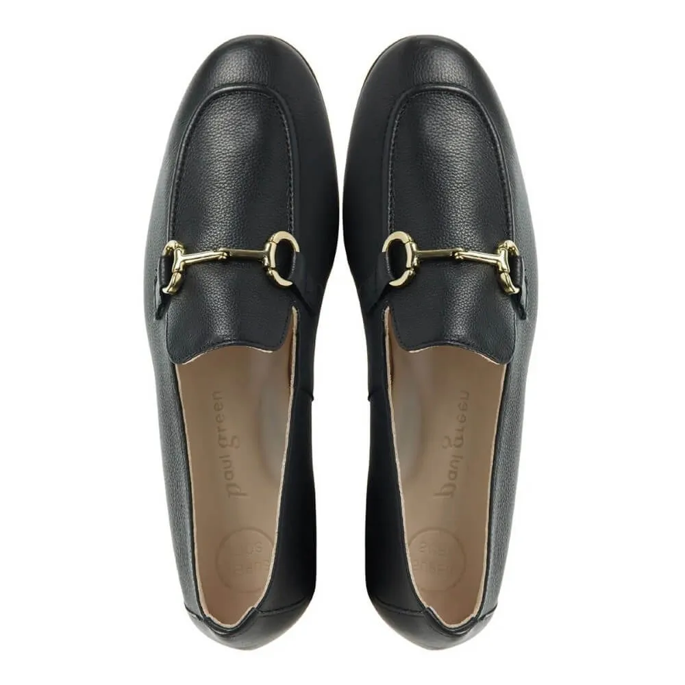 Paul Green 2596 Supersoft Loafer-BLACK