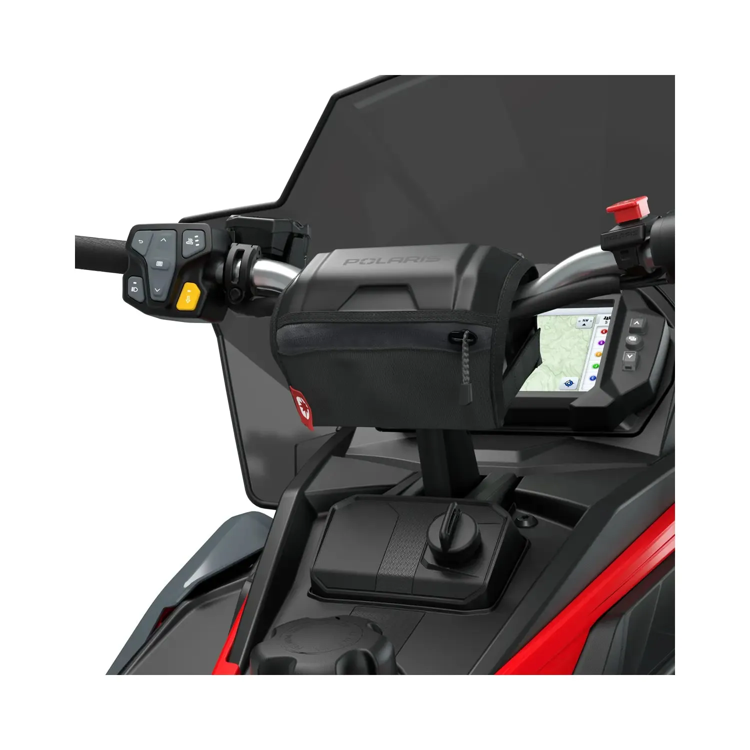 Polaris Trail Handlebar Padded Storage