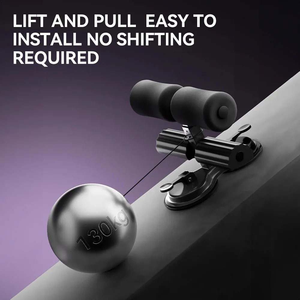 Premium Sit-Up Abdominal Trainer – Portable Core Workout Tool with Suction Cups – Easy Install Push-Up Device for Abdominal Muscle & Waist Training – Ideal for Home Use