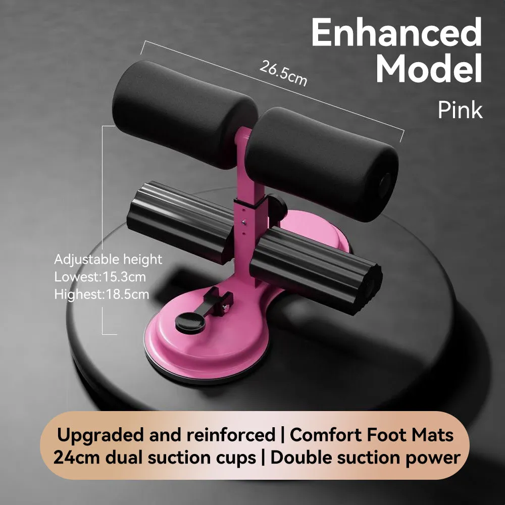 Premium Sit-Up Abdominal Trainer – Portable Core Workout Tool with Suction Cups – Easy Install Push-Up Device for Abdominal Muscle & Waist Training – Ideal for Home Use