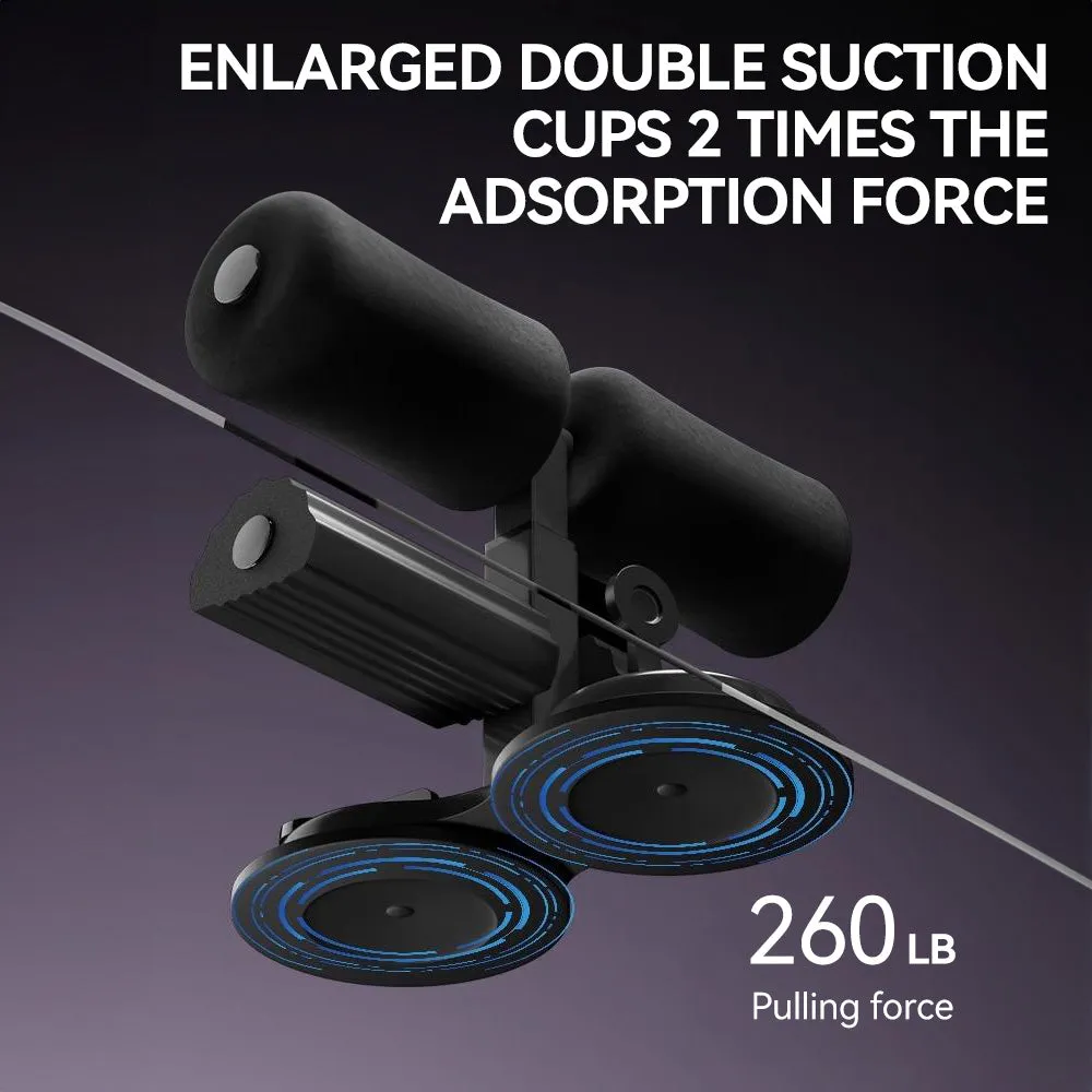 Premium Sit-Up Abdominal Trainer – Portable Core Workout Tool with Suction Cups – Easy Install Push-Up Device for Abdominal Muscle & Waist Training – Ideal for Home Use
