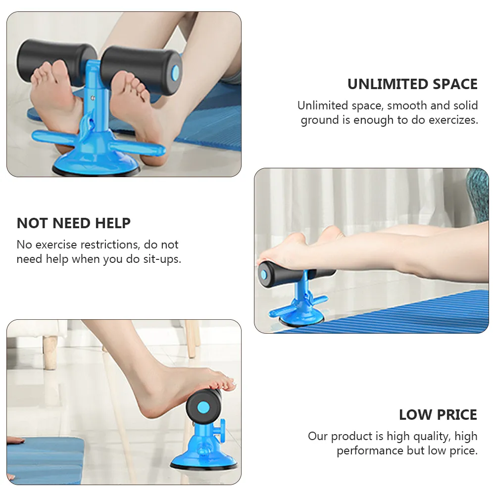 Premium Sit-Up Abdominal Trainer – Portable Core Workout Tool with Suction Cups – Easy Install Push-Up Device for Abdominal Muscle & Waist Training – Ideal for Home Use